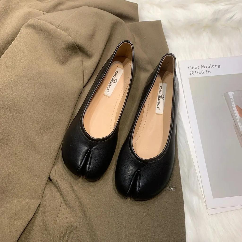 Мокасины Коричневые Балетки Женская Обувь Милые Кавайные Низкий Каблук Элегантные Женские Туфли Beau Today Корейский Стиль 39 Y2k Молодежное Платье