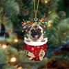 Acrylic Dog Christmas Tree Pendant Good-Looking Handmade Dog Christmas Ornament Hanging Cartoon Christmas Decoration Office