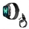 Умные часы D8 с Bluetooth-гарнитурой TWS: 2-дюймовый сенсорный экран для звонков, музыки и спорта
