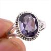 Natural Alexandrite Gemstone 925 Solid Sterling Silver Jewelry Ring Size 7 I7M35