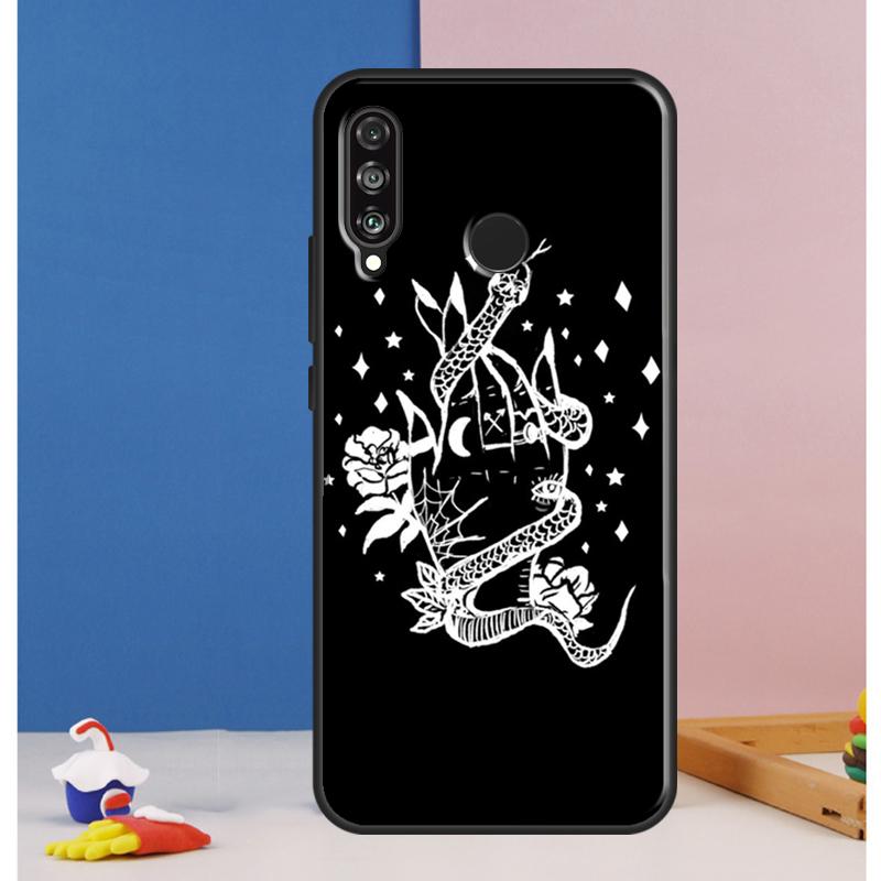Чехол-змея на руку для Huawei Nova 10 9 SE 8i 11i 12i 12s Y60 Y61 Y70 Y90 Y72 Y73 Y91 P60 Pro P30 P40 Lite