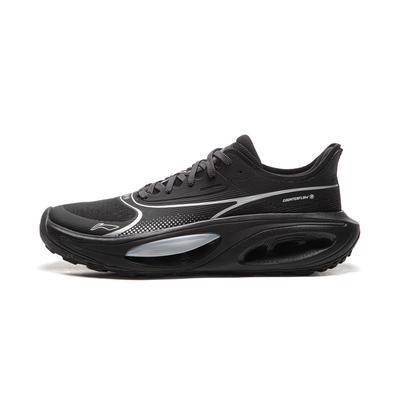 Li Ning Outdoor CF Tracing, Hongyou Низкие походные ботинки Унисекс Черный Серебристый AHCV017-8