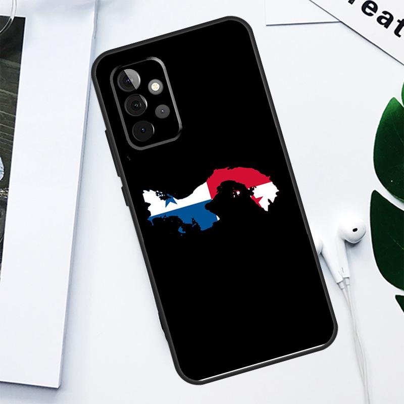 Panama Flag For Samsung Galaxy A34 A54 A14 A55 A35 A15 A53 A33 A13 A05 A06 A16 A22 A32 A52 Phone Case