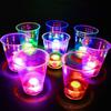 LED Glowing Beer Cup Flashing Party Cups Glow Dark for Birthdays Weddings Concerts BBQ Beach DJ Events