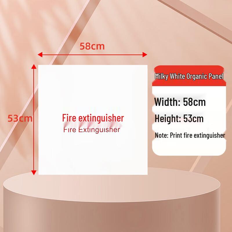 Acrylic & Aluminum-Plastic Fire Hydrant/Extinguisher Box Door Panels