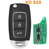 1 шт. Keydiy KD B28 Универсальный проводной пульт-ключ 3 кнопки Автомобильный пульт дистанционного управления для KD-x2 KD900 Серия B Пульт дистанционного управления Автомобильный ключ