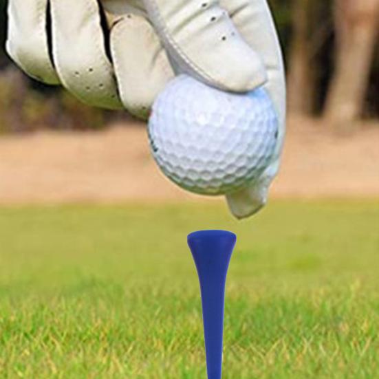 100Pcs/Set Golf Tees Reduce Friction Widely Applied Golf Accessories Mixed Color Plastic Golf