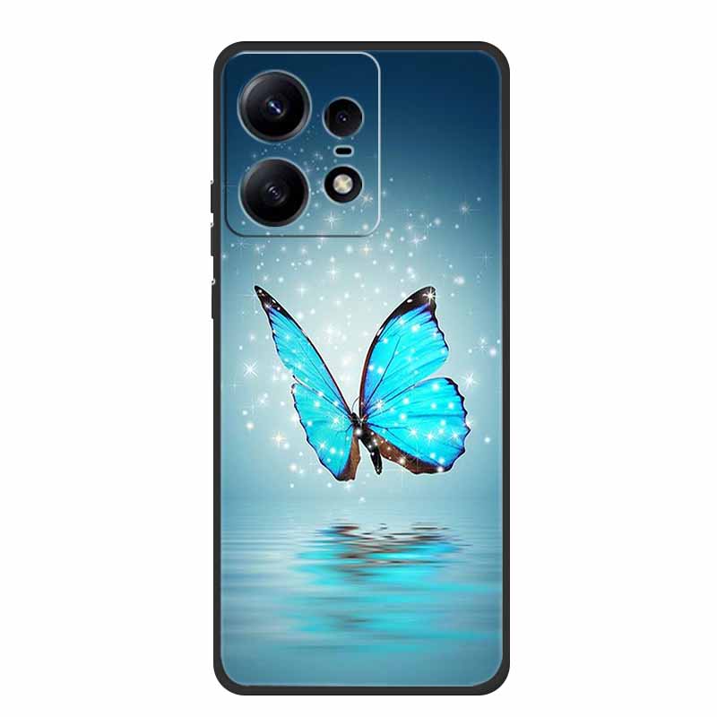 Для чехла Moto Edge 50 Pro Животные Мягкий силиконовый ТПУ Чехлы для телефона Задняя крышка Для Motorola Edge 50 Pro 5G Защитник Волк Крутой funda