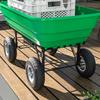 Set Of 2 Replacement Pneumatic Tires With 16mm Bore For Garden Cart Wheelbarrow And Hand Truck