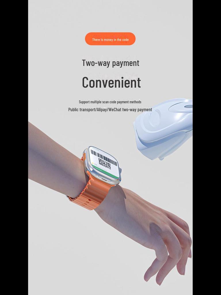 2024 DW99 S9Ultra Smart Video Phone Watch with Rotating Camera