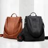 Women Leather Sheepskin Backpack Soft Leather Large Capacity Travel Bags