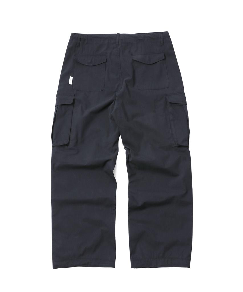 LUE PROJECT Wide Cargo Pants - Navy