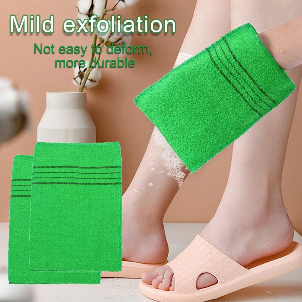 Comfort Cleaner Viscose Fiber Portable Bath Glove Exfoliating Bath Towel Washcloth Shower Scrubber