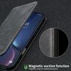 BINFEN COLOR Calfskin Texture Magnetic RFID Vegan Leather Phone Case