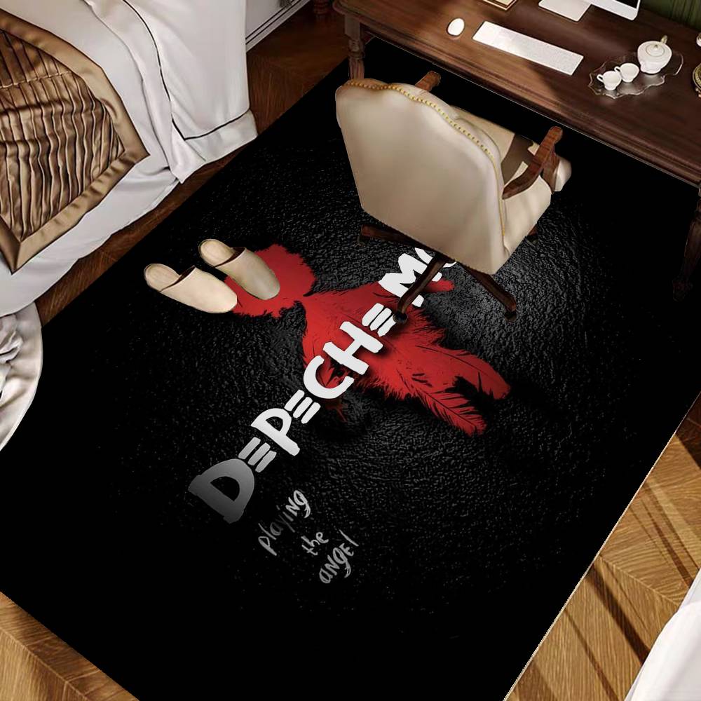Rug D-Depeches M-Modes Door Mat Kids Room Bedroom Decoration Balcony Anti-Slip Doormat Living Room Doormat Area Rug