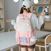 Cartoon Capacity Large Backpack Student Backpack Womens Leisure Use Educational