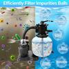 Swimming Pool Filter Cleaning Balls 200/500/700g Sewage Treatment Water Purification Environmentally Friendly Fiber Filter Balls