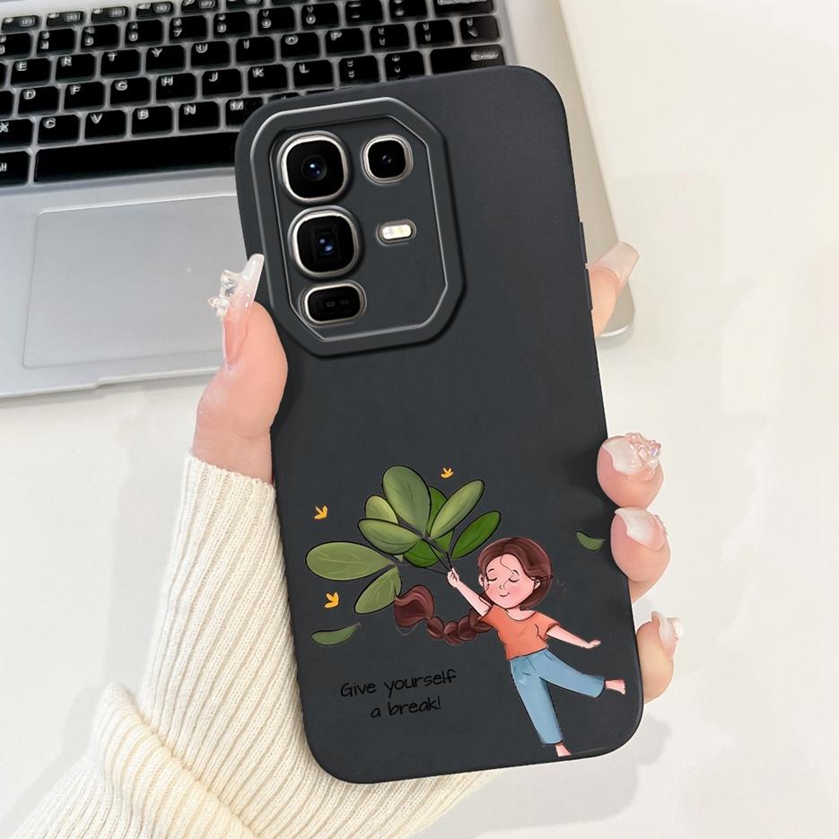 Чехол для Infinix Note 50X 5G X6857B Новый Конфетный Расписной Чехол для Телефона Для Infinix Note 50 Pro Plus 50S Note50X Note50S 5G Оболочка