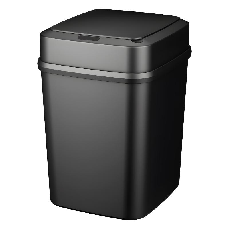 13L Smart Hands-Free Use Touchless Bathroom Trash Can Motion Sensor Waste Bin For Office Bedroom Living Room Toilet Kitchen