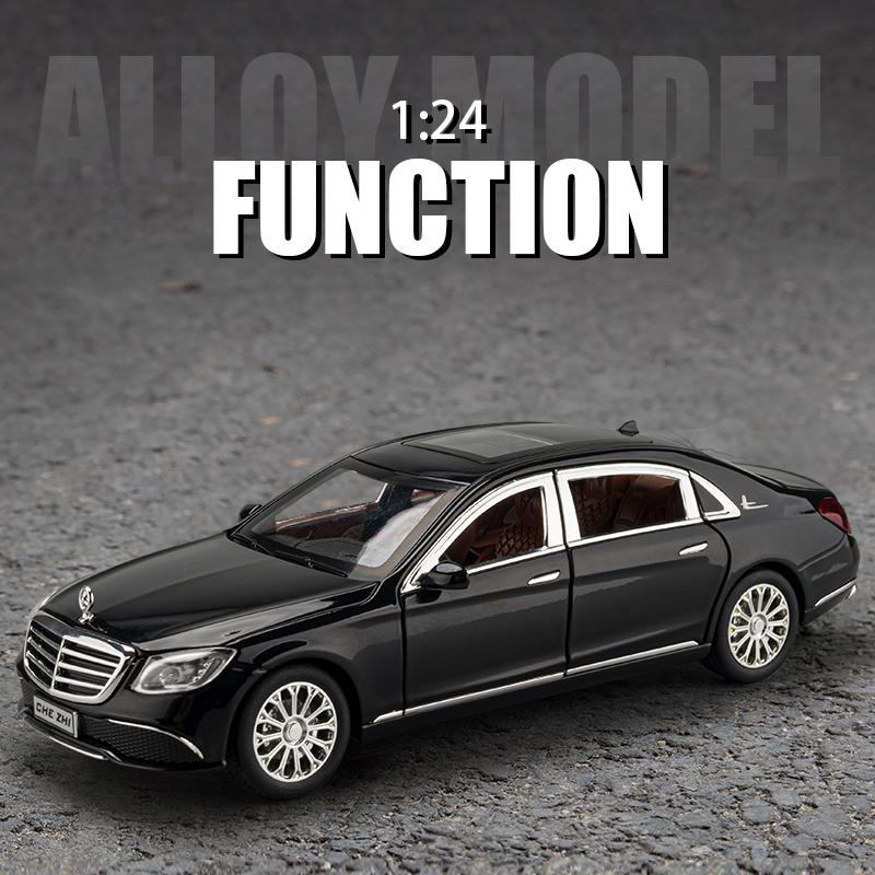 1/24 масштаб BENZ E300 литая модель автомобиля с имитацией звука и освещения детские игрушечные машинки подходят для подарков на день рождения мальчиков