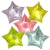 [Balloon Shop] Balloon Star Polyester Translucent Gentle Glitter Transparency Decoration Birthday Decoration Ornament (10 Pieces, Star)