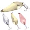 1pcs Metal Spinner Spoon Lures 7cm 20g Trout Fishing Lure Hard Bait Sequins Paillette Artificial Baits Spinnerbait Fishing Tackle