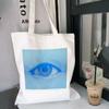 Повседневные сумки с принтом Evil Horror Eye y2k, темные женские сумки на плечо, холщовая сумка в стиле хип-хоп, новые винтажные сумки-шопперы большой вместимости в стиле панк