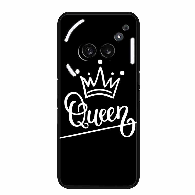 Светящийся чехол-бампер из ТПУ для Nothing Phone 2A - Персонализированный простой цветной дизайн