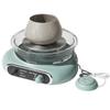 Mini Pottery Wheel Kit Pottery Clay Art 4.7" Turntable Electric Pottery Wheel Detachable Cleaning for Home DIY Ceramic Work