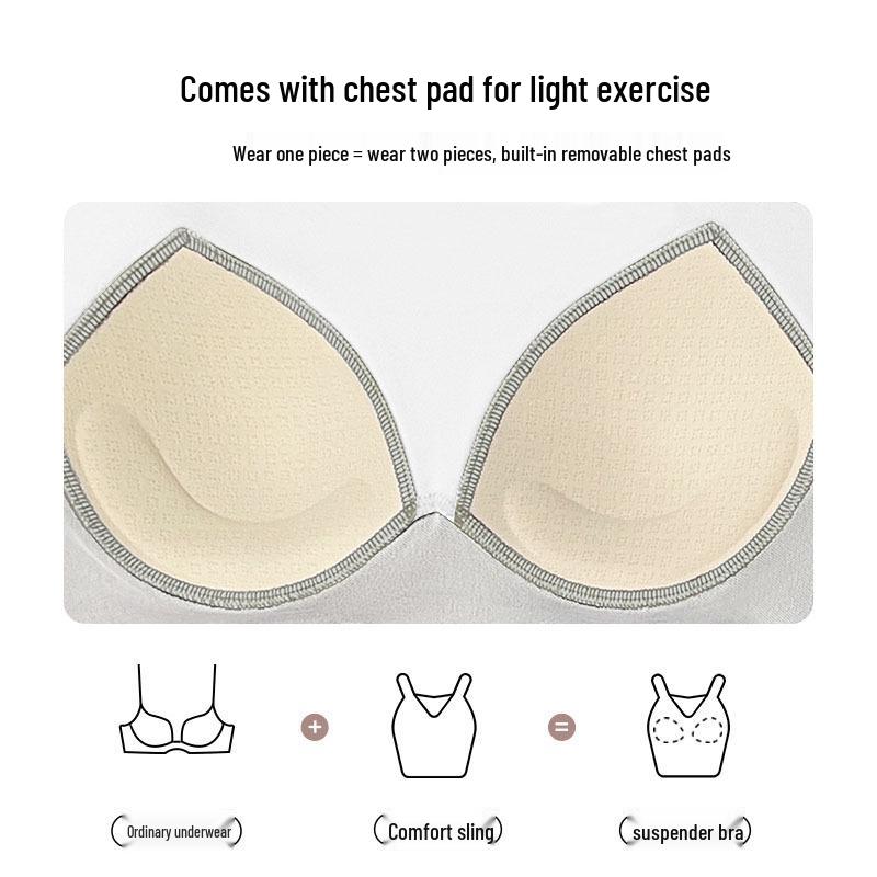 Women's Quick-Dry Seamless Yoga Top - Sleeveless, Sexy Sports Vest