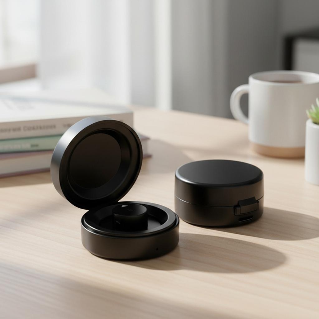 Беспроводной умный кольцевой зарядный кейс для Oura Ring Gen 4, зарядная станция, портативный зарядный бокс с USB-C кабелем, зарядный кейс