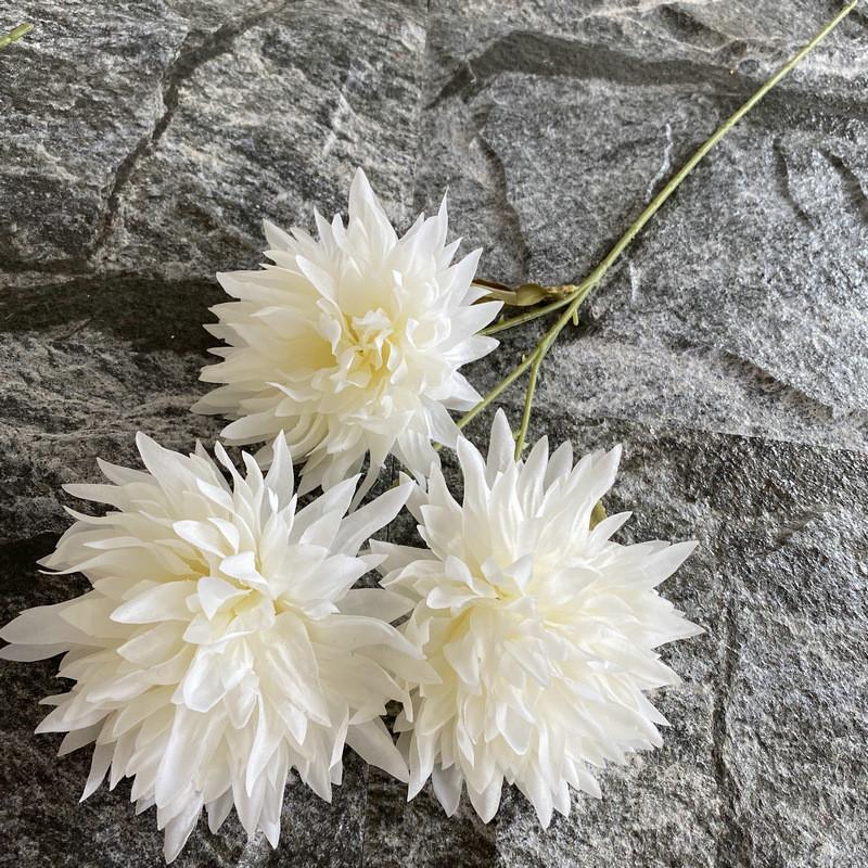 Свадебный шелковый шар-хризантема для домашнего декора и фотосессий, подарочные аксессуары