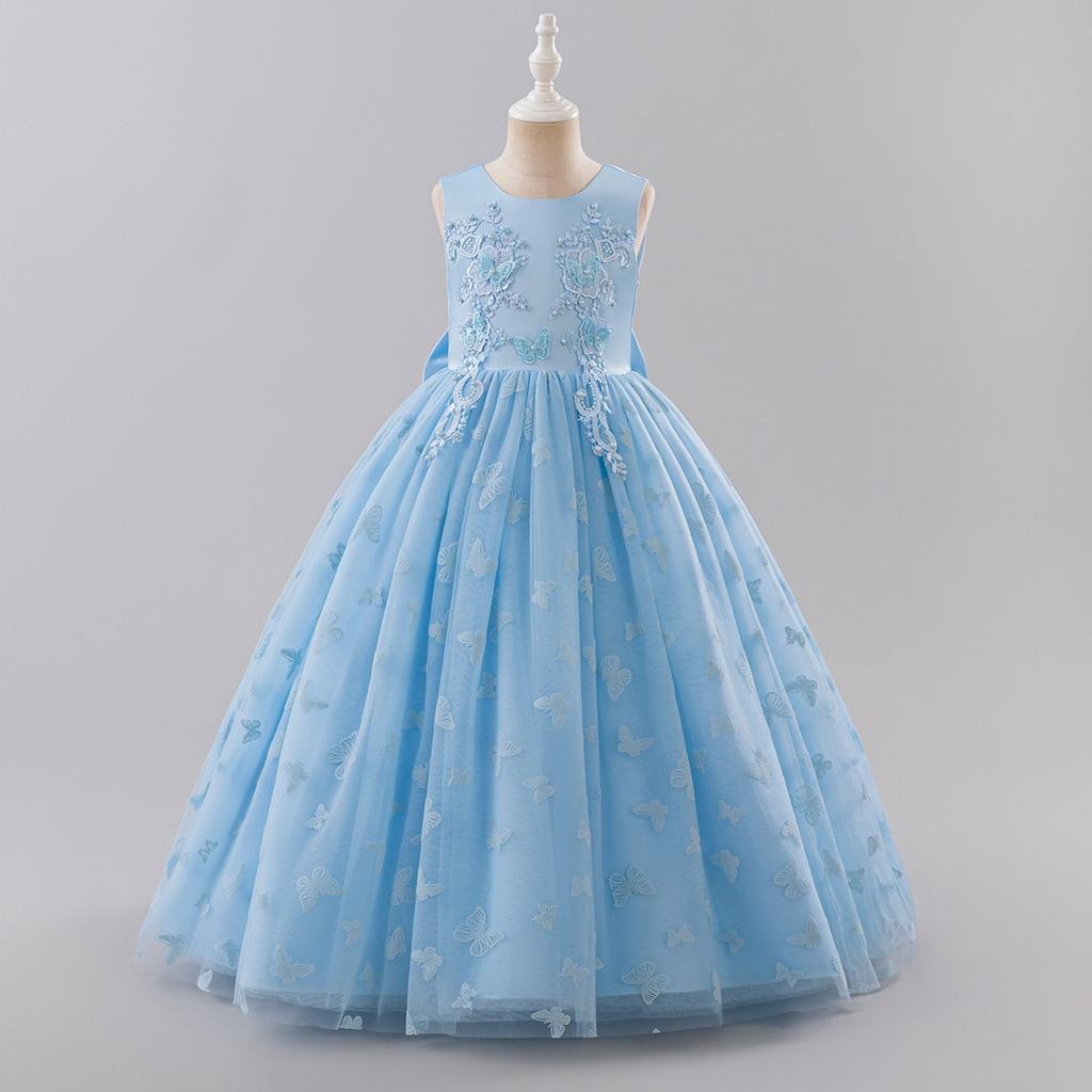 Girls Princess Gown Performance