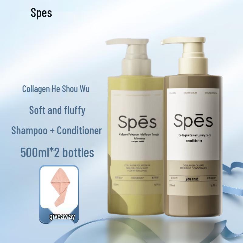 Spēs Collagen Volumizing Shampoo & Conditioner Set 500ml