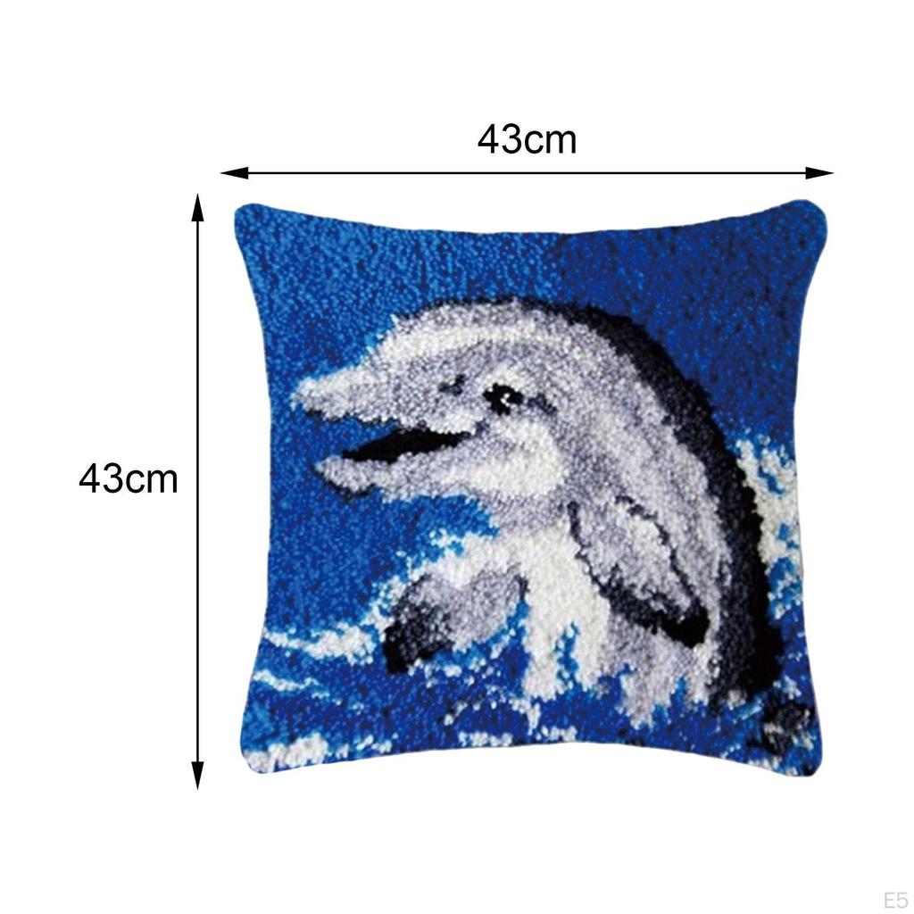 DIY наволочка защелка крючок ремесло узор вышивка дырокол игла рукоделие милые наборы для