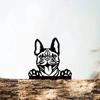 1 шт. Металлический садовый колышек Ultimate Dog Steel Silhouette - идеальное украшение на открытом воздухе и подарок на день рождения