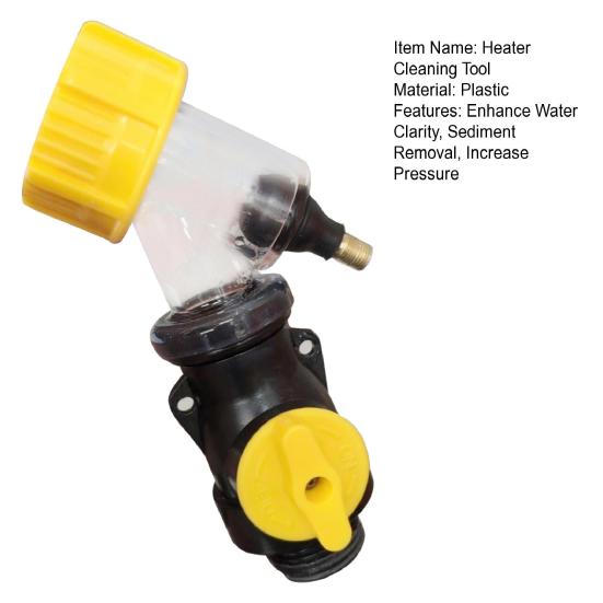 Инструмент для очистки нагревателя Увеличение давления Удаление осадка и грязи Инструмент для очистки и промывки калорифера