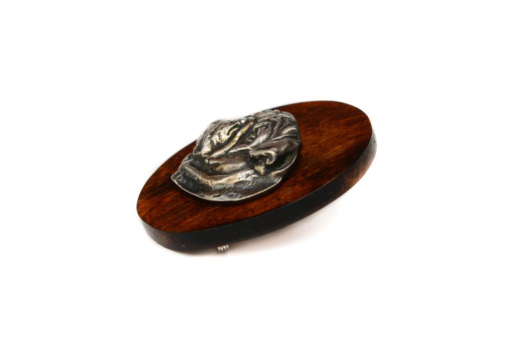 Pug - Dog show brooch, starter number clip, dog pin by Art-Dog