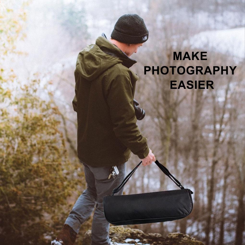 Большая вместительная портативная сумка для штатива камеры, сумка для хранения на молнии, регулируемый ремень