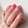 24 Pieces Wear Nail Art Valentine's Day Nail Art Piece Nail Art Wear Nail Art Cute Love Wear Nail Art
