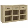 Sideboard Sonoma Oak 100 x 30 x 59.5 cm Particleboard