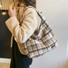 Сумка через плечо женская сумка-тоут модная винтажная клетчатая сумка женская сумка для девочек