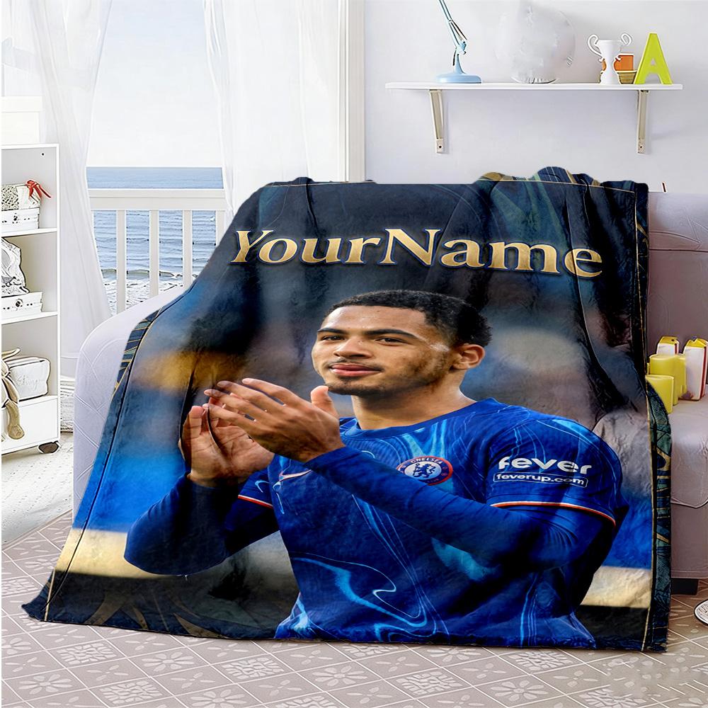 Chelsea Personalized Name Blanket Cozy Personalized Blanket Comfortable for Bedding Office Living Room Picnics for All Occasions