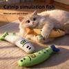 Игрушка для кошек с мятой Игрушка для кошек, чтобы развлечь кошек Рыбка из конопляной ткани Саморасслабляющая и развлекательная Мятная игрушка для кошек Маленькая реалистичная рыбка