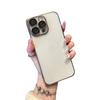 Подходит для iPhone 14, чехол для мобильного телефона, прозрачный, гальванизированный, из углеродного волокна, Apple 15, полная твердая пленка для объектива