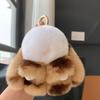 Плюшевый кролик, супер милый кролик, мягкая подвеска из искусственного меха, кукла, плюшевая игрушка