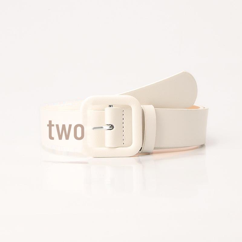 Новый женский ремень цвета конфеты - стильный европейский и американский стиль для пальто и джинсов