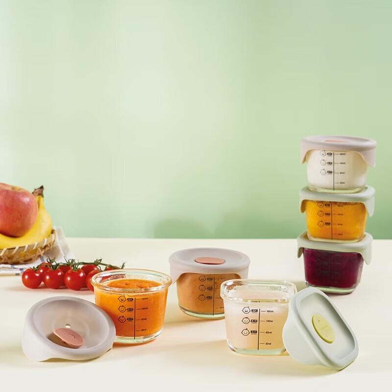 Lock&Lock Children's Glass Baby Food Container Set
