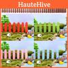 Mini Diy Wood Fence For Miniature Plant Decor And Landscape Crafts**
