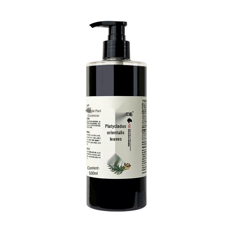 Cypress Ginger Anti-Dandruff Volumizing Shampoo with He Shou Wu - Silicone-Free, Herbal Oil Control & Anti-Hair Loss Formula.